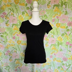 Black Fitted T-shirt